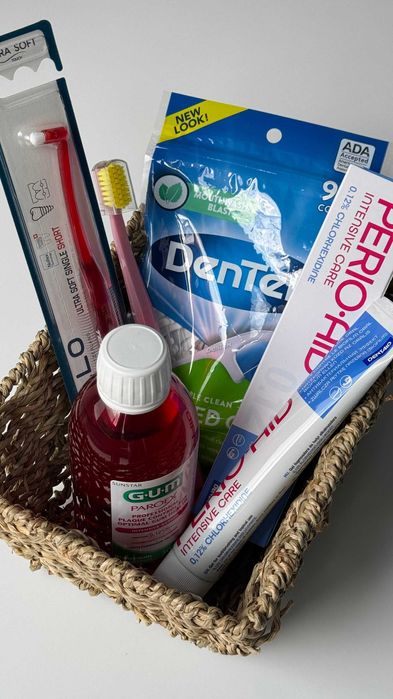 Зубні пасти щітки ополіскувачі curaprox vitis biorepair gum miradent