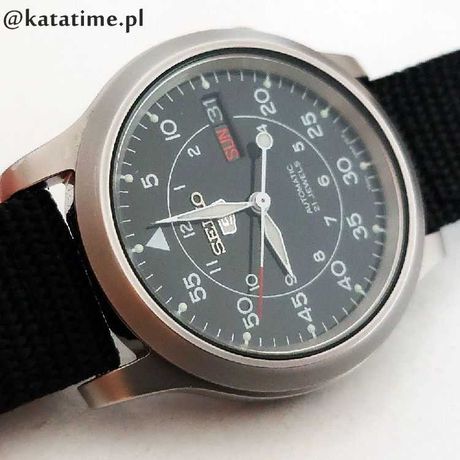 Zegarek Seiko SNK809k2 czarny automatyczny
