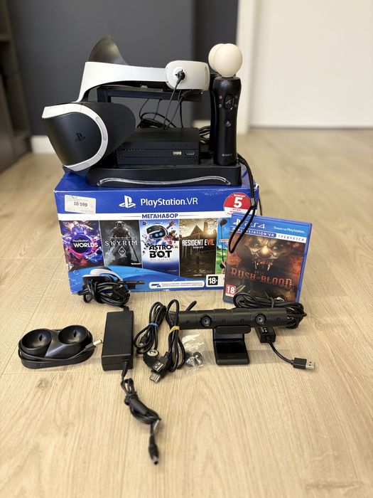 PS VR V2 Mega Set — шолом, муви, камера, підставка, ігри!