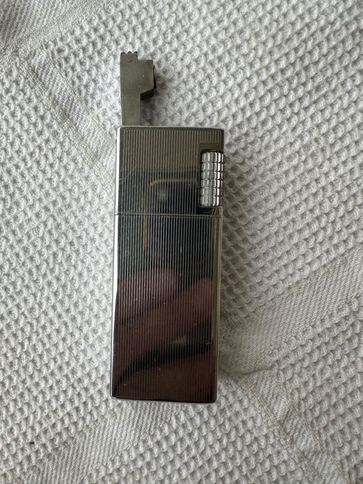 Isqueiro isHoble Gas Luna Lighter, GS, Made in Japan, Silver