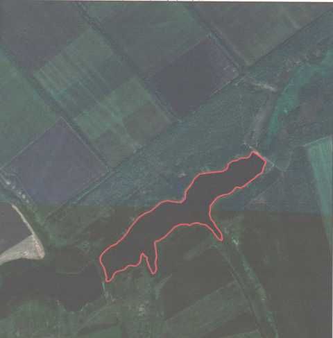 Оренди земельної ділянки водного фонду площею 15,3322 га