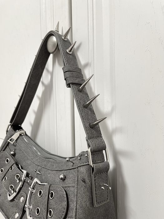 Custom bag, opium bag, balenciaga type, сумка с шипами, сумка y2k