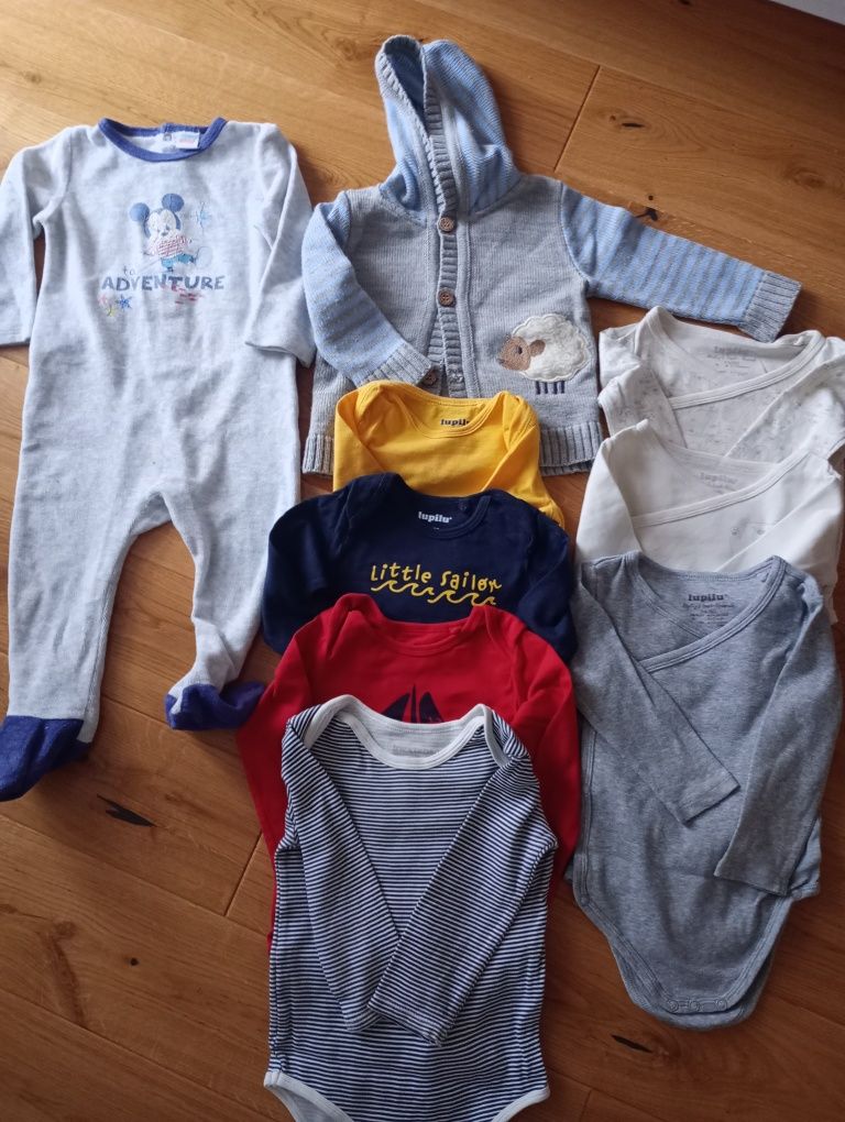Paka ubrań dziecięcych rozm 56-80