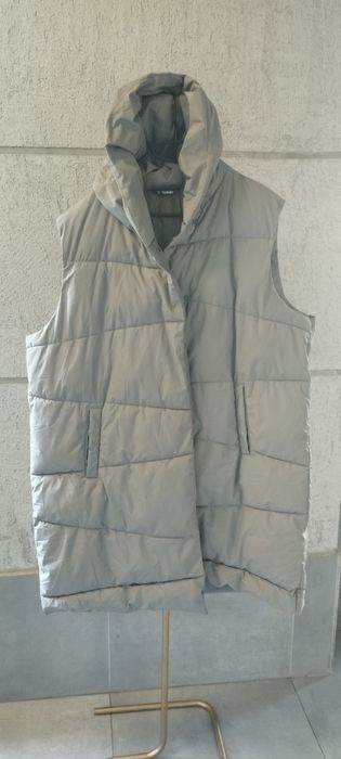 Bezrękawnik damski dlugi