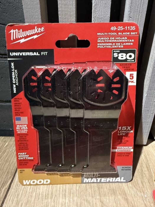 Набір полотен,лез до реноватора Milwaukee 49-25 1135