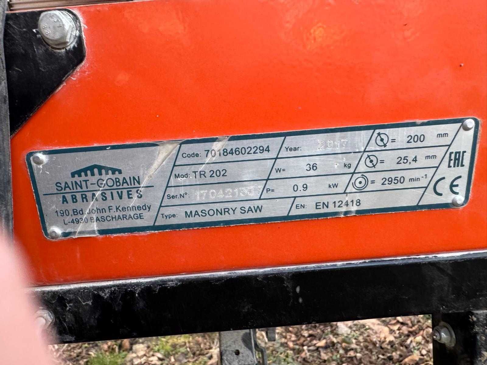 Przecinarka do płytek/ glazury na mokro Clipper TR 202