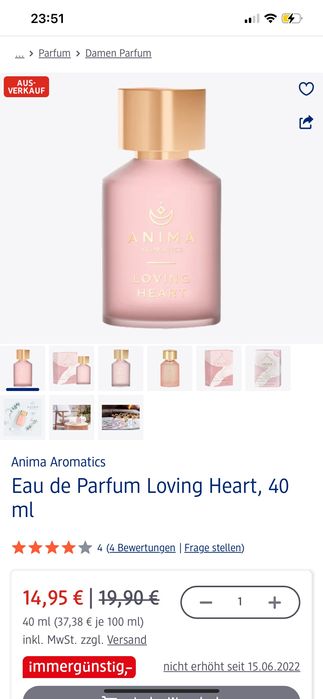 Розпродаж парфумів