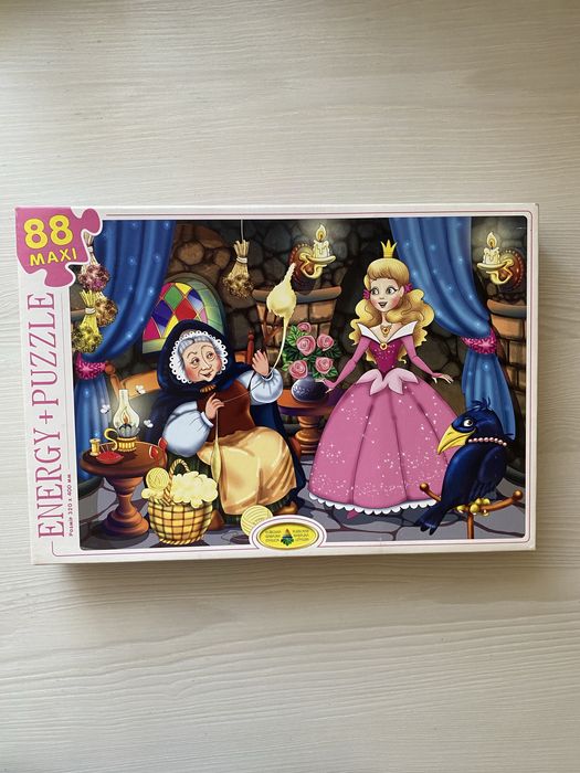 Дитячі пазли "Спляча красуня" 88 деталей. Пазлы « Спящая красавица».