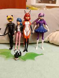 Фігурки персонажів Леді Баг і Супер Кіт (12-15см).
