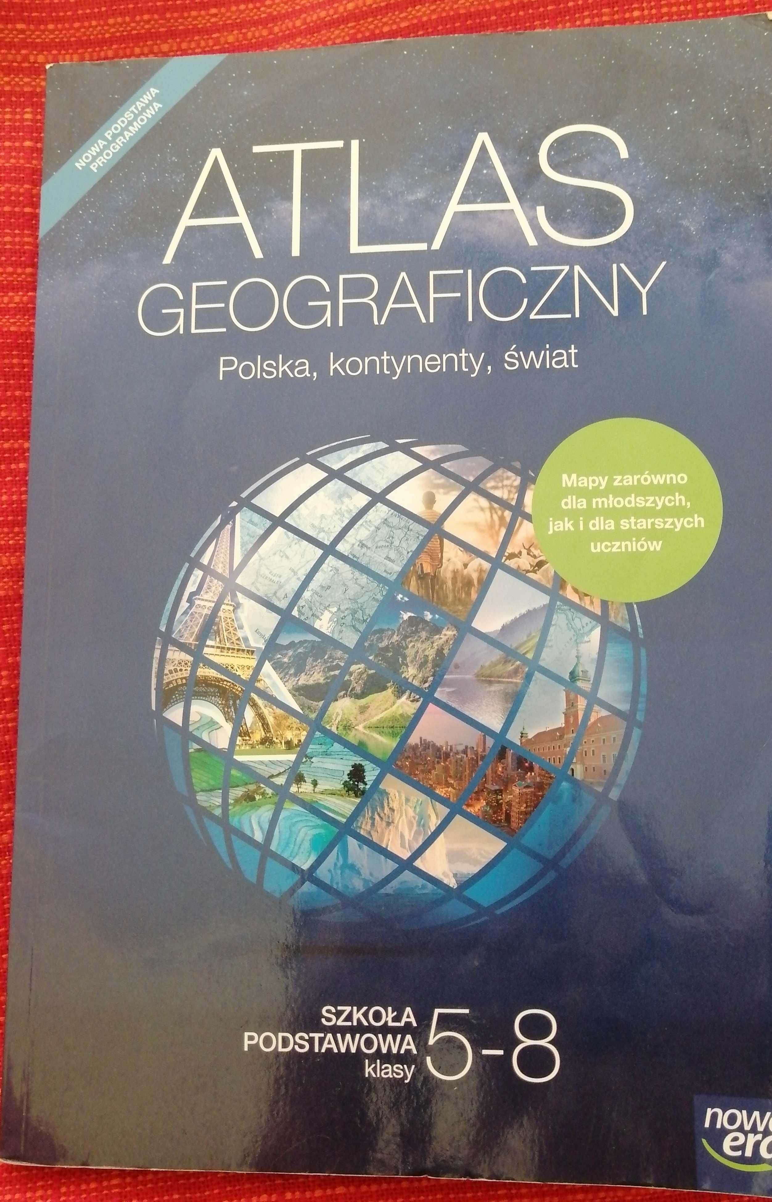 atlas geograficzny nowa era 5-8