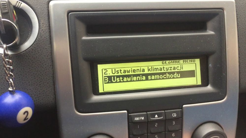 Polskie menu polski język VOLVO V50 S60 S80 V70 XC60 XC90 Bełchatów