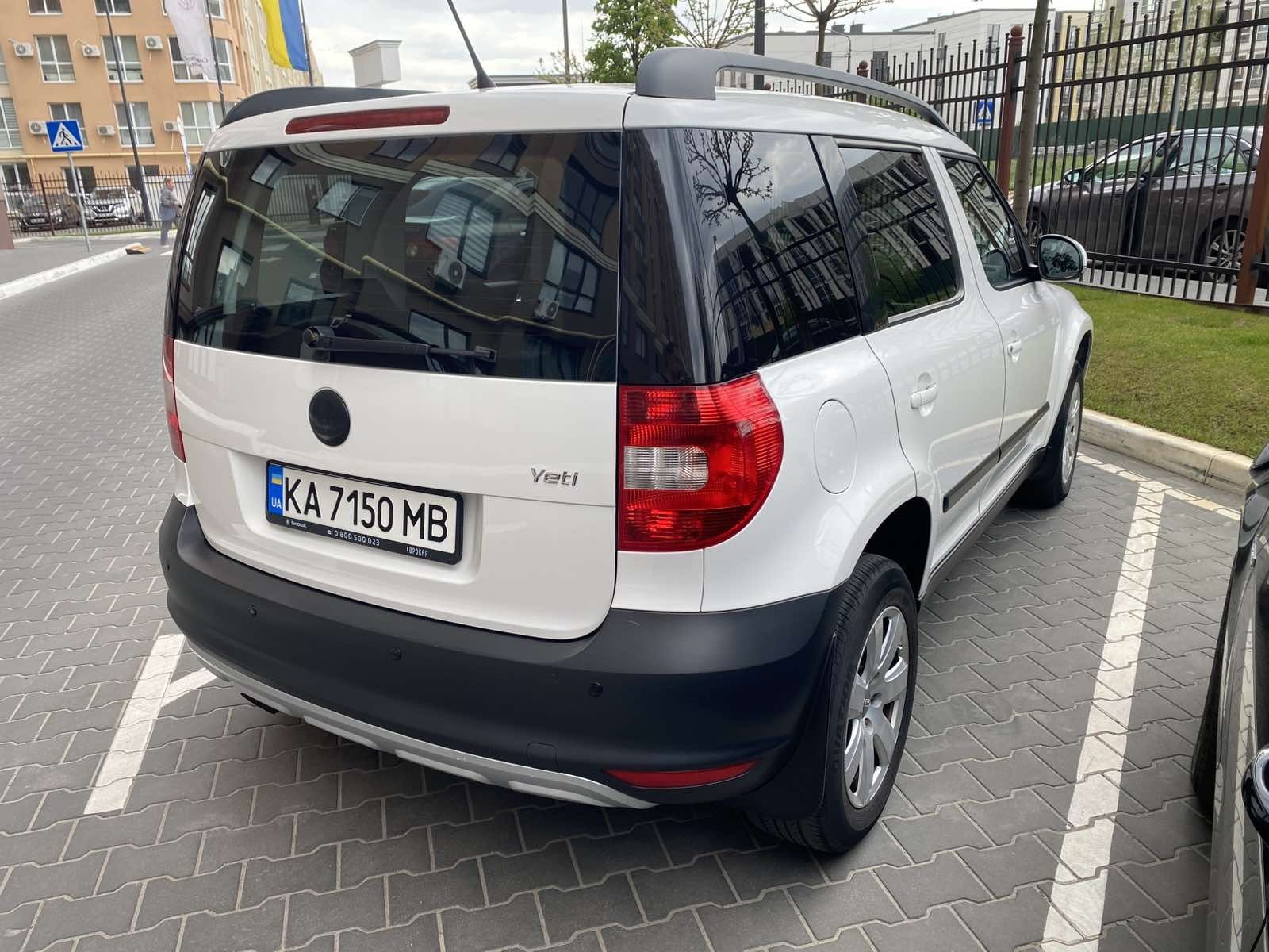 Skoda  Yeti  офіциальна
