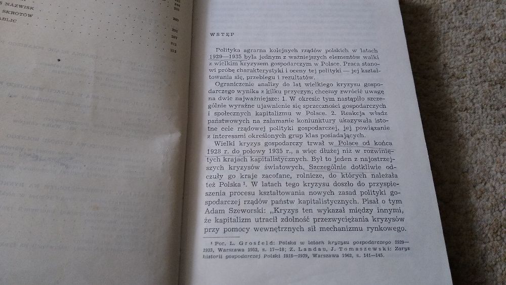 Polityka agrarna rządu polskiego w latach 1929:1935 Jerzy Ciepielewski