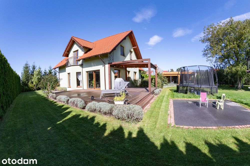 Malowniczy dom z ogrodem u podnóża Ślęży