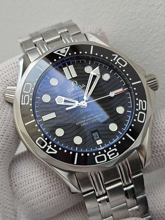 Швейцарские часы Omega Seamaster Black 300m Automatic. Люкс качество