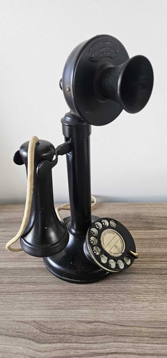 Telefone Antigo PEEL-CONNER Candlestick (Raro, como novo, a funcionar)