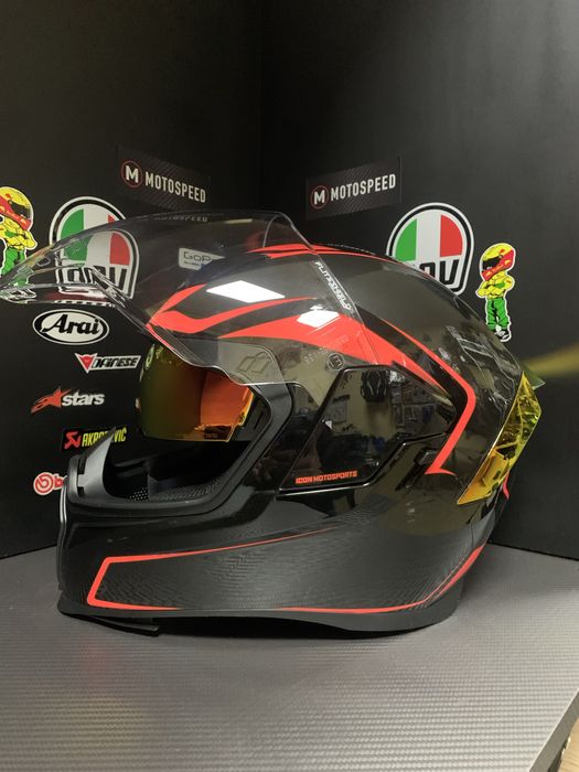 Мотошолом шлем Icon Airflite (agv shark hjc shoei arai ruroc xlite )