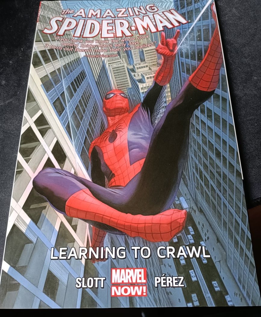 Komiks The amazing Spider-Man learning to crawl tom 1.1 Ang