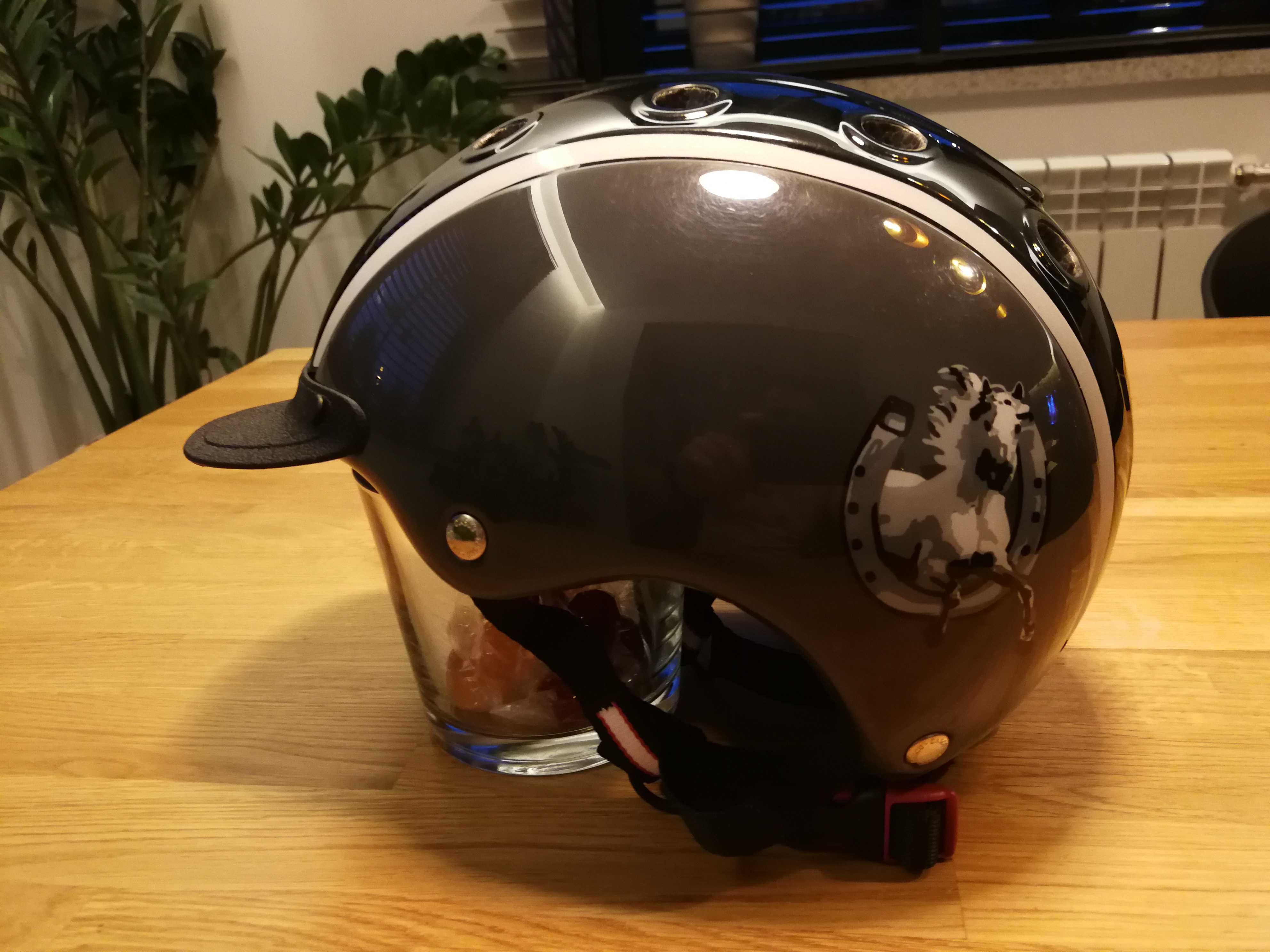 Toczek, kask jeździecki CASCO NORI XS 50-52