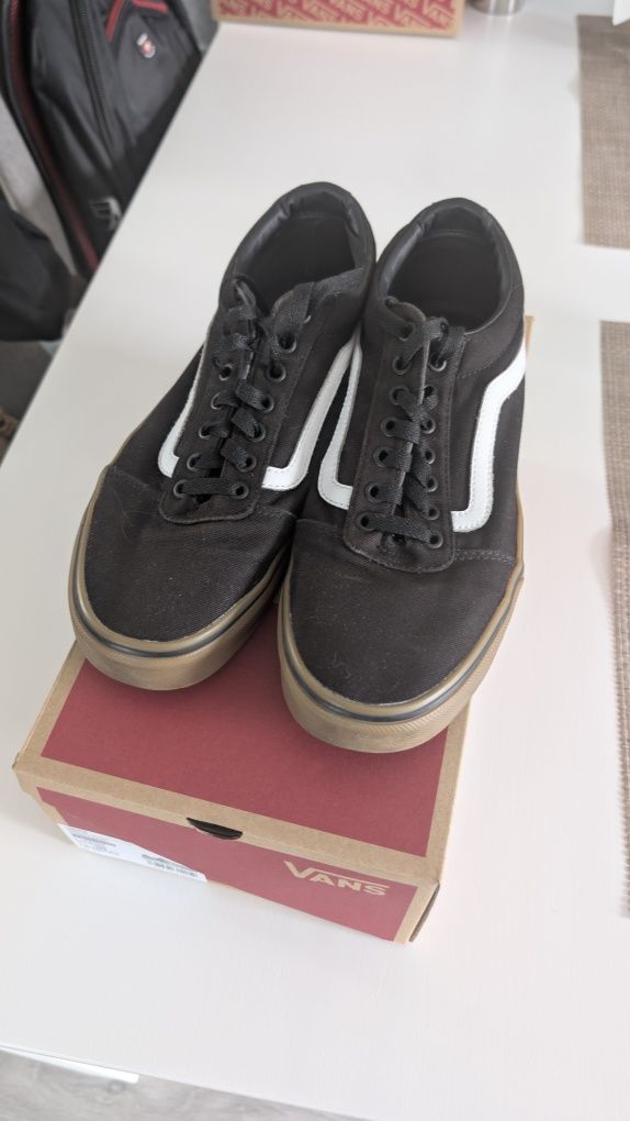 Tênis - Sapatilhas Vans Ward - Tamanho 43 - Preto Castanho