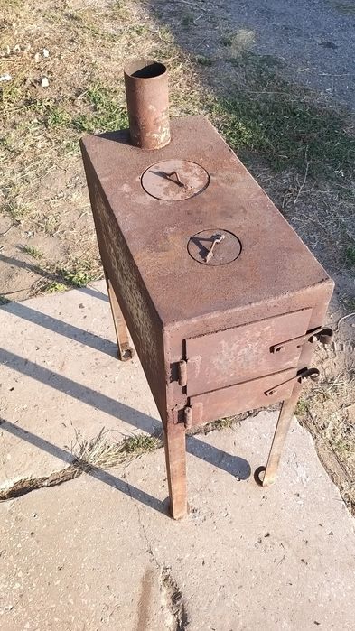 Буржуйка металлическая печь