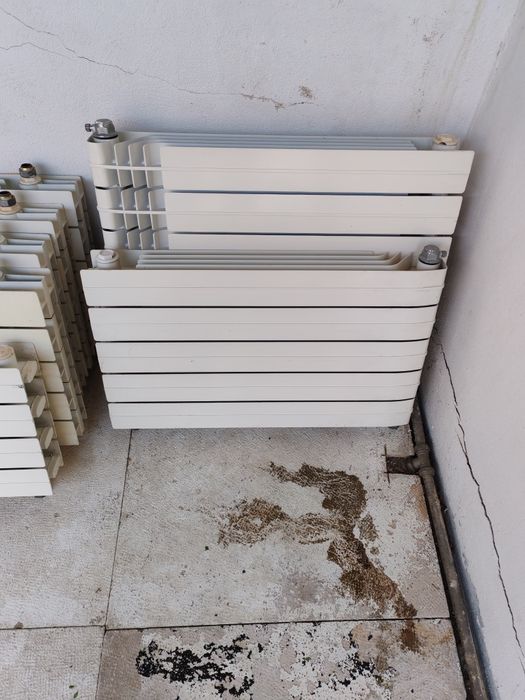 12 Radiadores + caldeira Roca