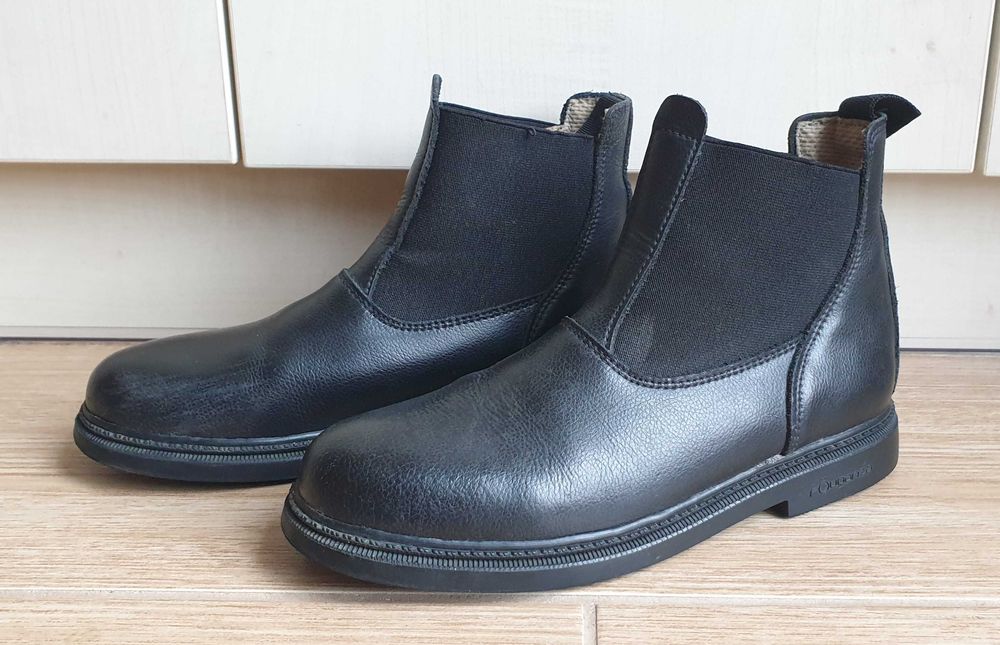 Skórzane buty Fouganza 35 jazda konna