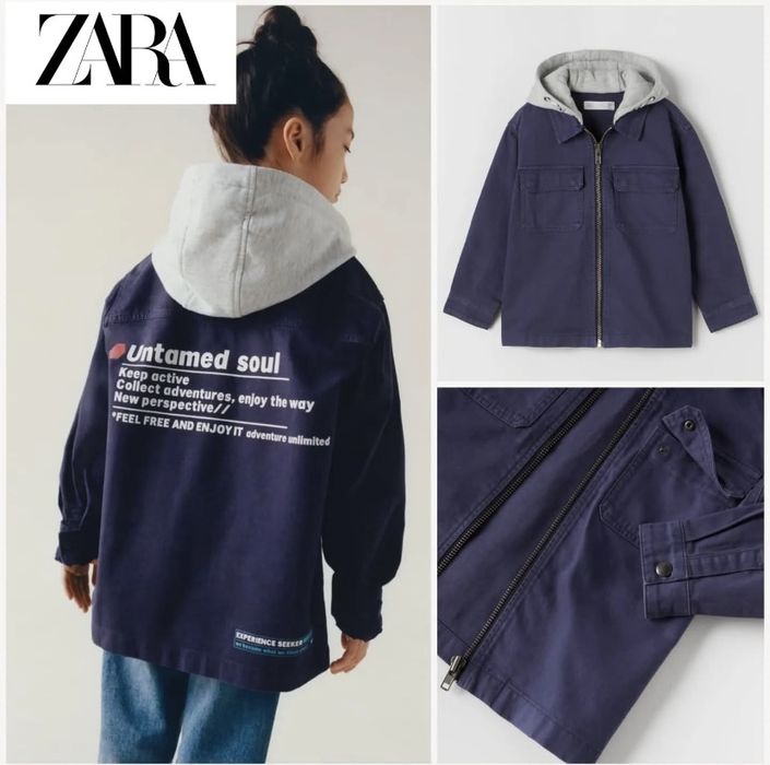 Kurtka koszulowa ZARA 6-116