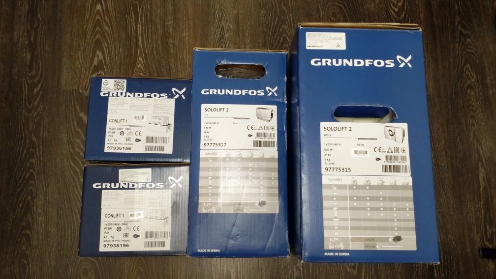 Продам насос Grundfos. Каналізаційна установка.