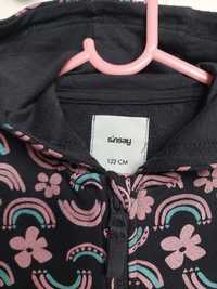 Bluza dresowa z kapturem Sinsay roz 122