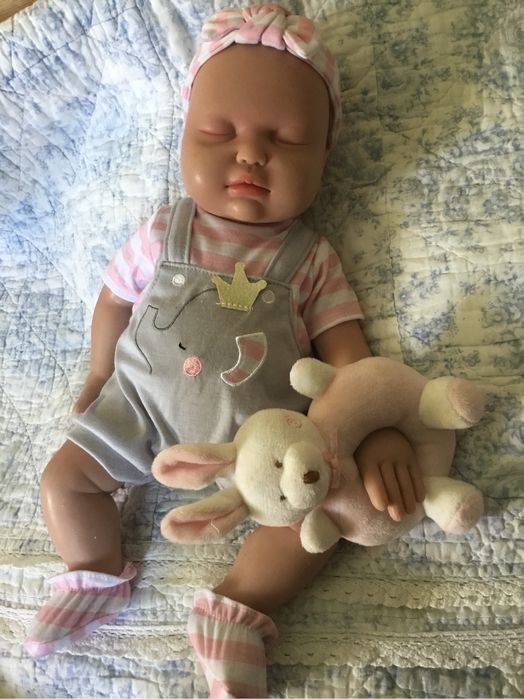 Boneca bebé reborn verdadeiro silicone (artigos novos)