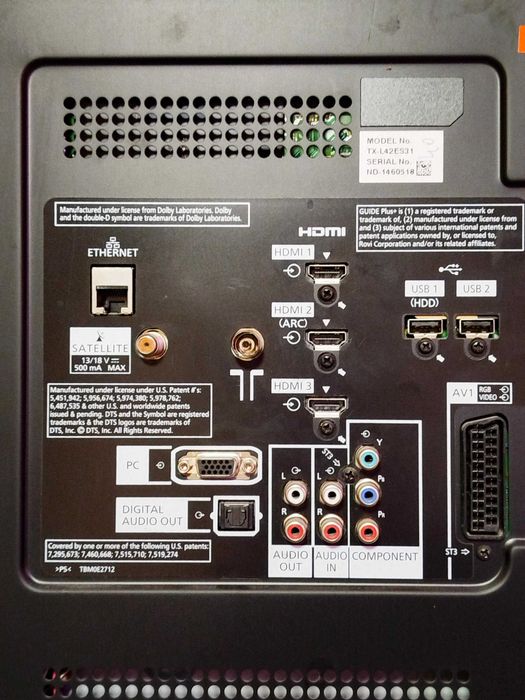 Телевізор Panasonic Viera TX-L42ES31