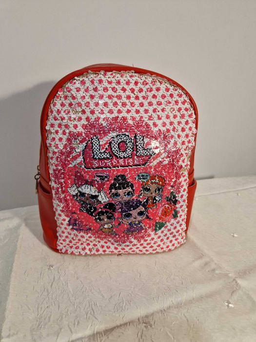Plecak dla dziecka LOL Suprise odwracane cekiny