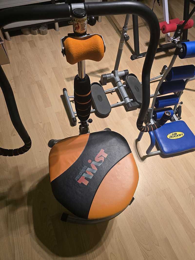 AB Doer Twist, Ab Rocket, AB SWING, Leg Magic komplet 4 urządzeń