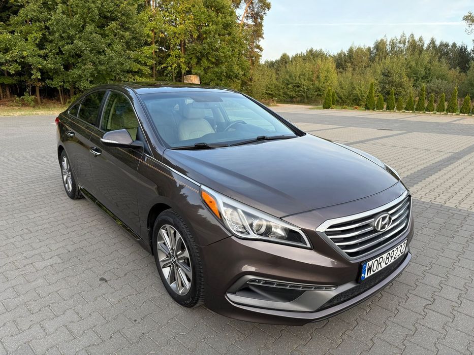 Hyundai Sonata 2.4 /200KM/ *KeGO! *Kamera *Szyber *Android *Skóra *Blis -Limited