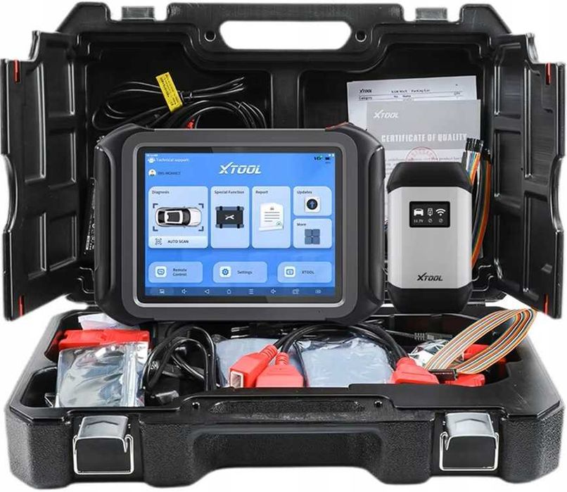 XTOOL D9S Pro Skaner Tester Diagnostyczny DoIP & CAN FD Wifi j.PL 2024