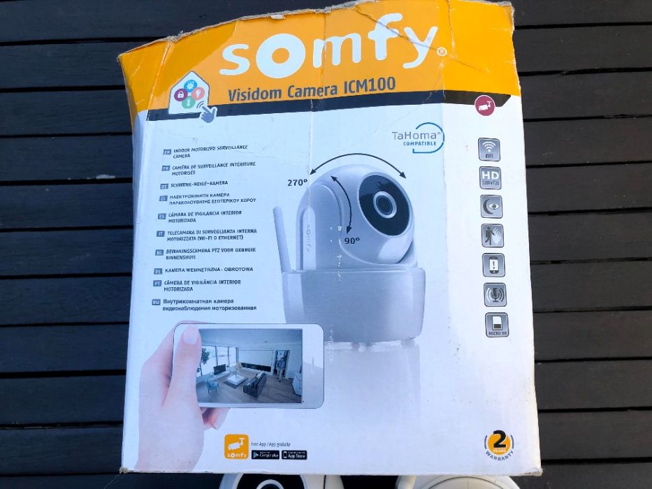 2 Câmaras de Vigilância Somfy Icm100