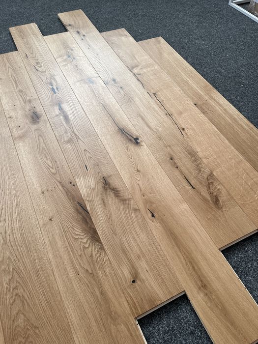 Deska Drewniana Dąb Rustic SCH 15x160x2000mm,4faza, OLEJ UVx2