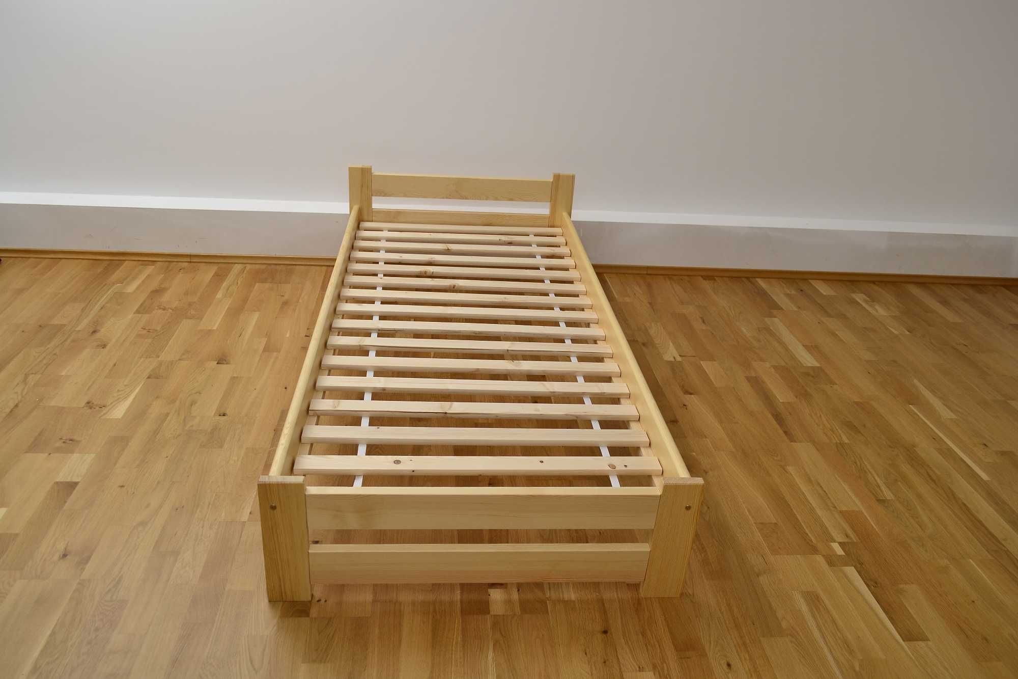 Łóżko 90x200 z materacem PRODUCENT