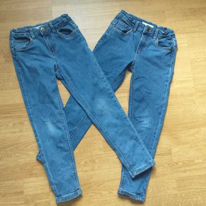 Jeansy chłopięce slim, spodnie Reserved, 140, bliźniaki