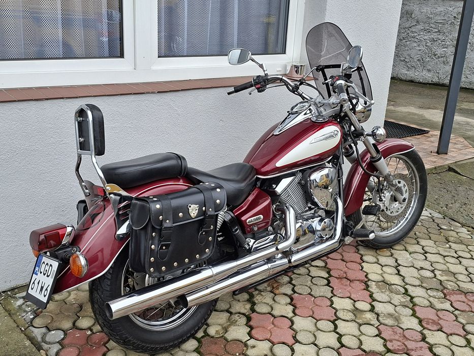 Yamaha Drag Star 125 rok 2000 kat.B transport pod dom