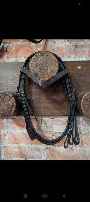 NOWE ogłowia westernowe +wodze