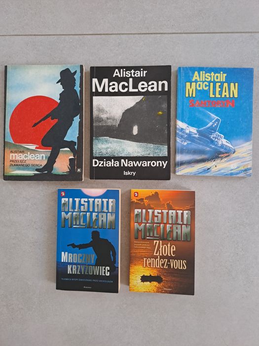 Alistair MacLean - pięć książek ( kpl. )