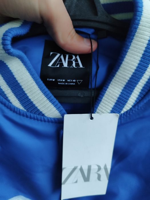 Новий бомбер від бренду zara з топовим дизайном y2k sk8 swag
