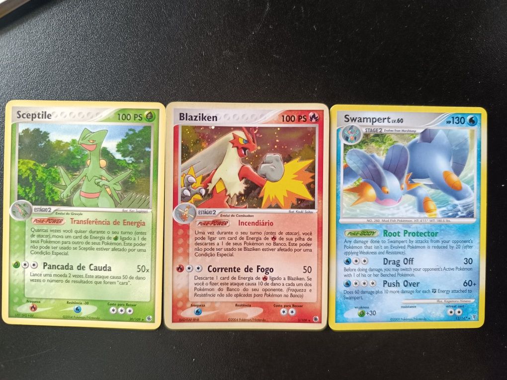 Cartas Pokémon TCG Raras