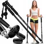 KIJKI TREKKINGOWE do chodzenia nordic walking 63-135cm para 2 SZTUKI