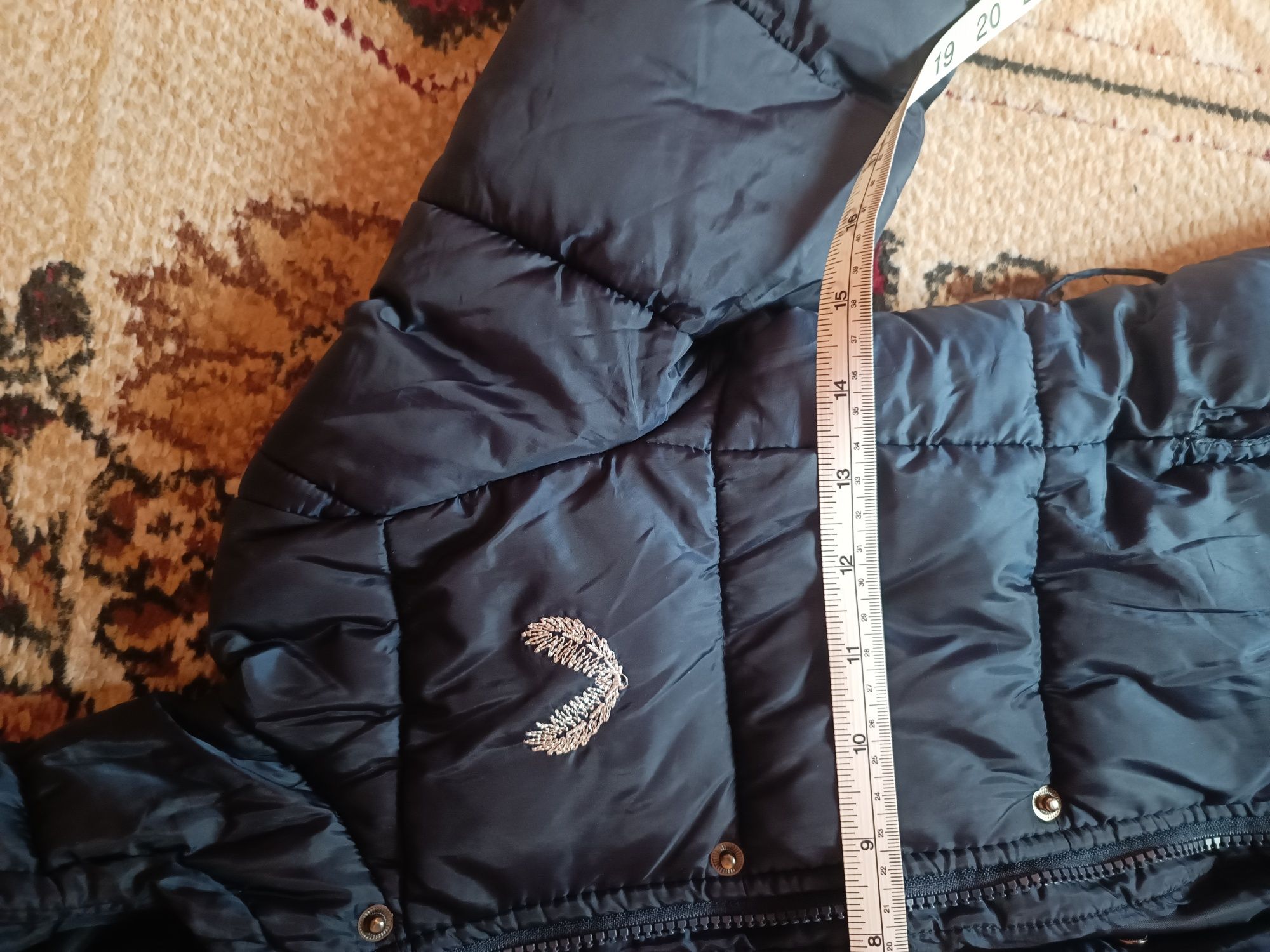 Зимова курточка на дівчинку ріст 116, вік 5-6-7 років