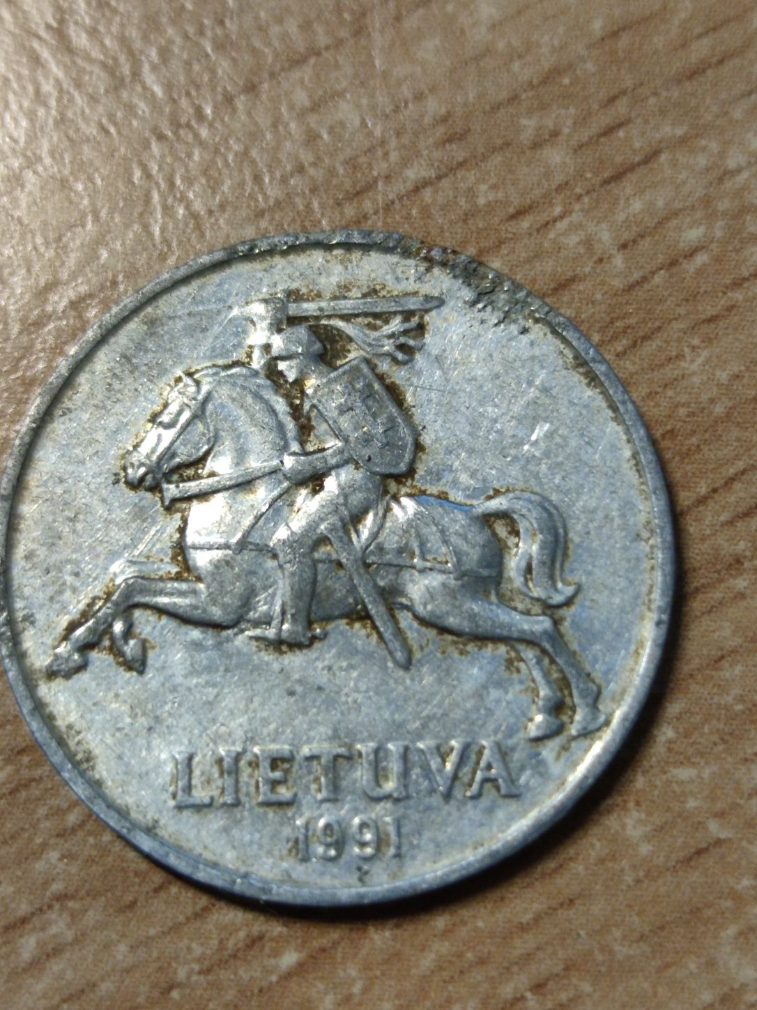 5 centai Litwa moneta