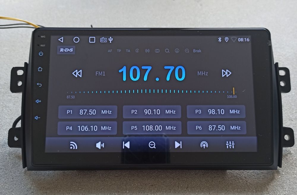 Radio Android Suzuki sx4, Fiat Sedici 4/32 RAM,Wi-Fi,GPS, Bluetooth
+