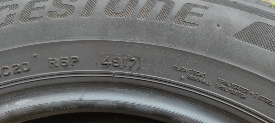 Opony letnie z 2017r 5mm 205/60/16 Bridgestone 5N